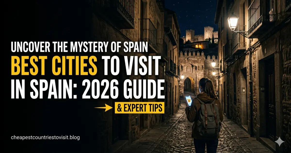 Best Cities to Visit in Spain 2026