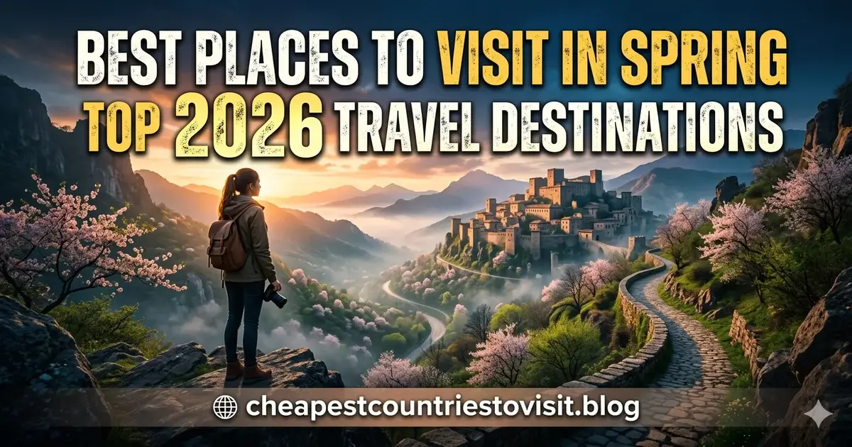 Best Places to Visit in Spring Top 2026 Travel Destinations