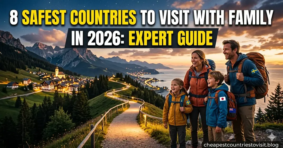 8 Safest Countries to Visit With Family in 2026 Expert Guide