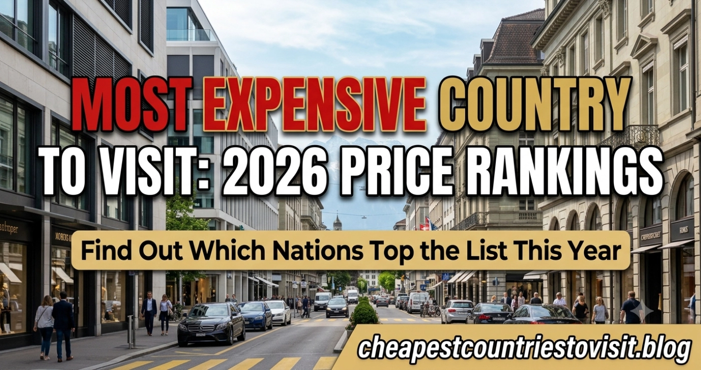 Most Expensive Country to Visit 2026 Price Rankings