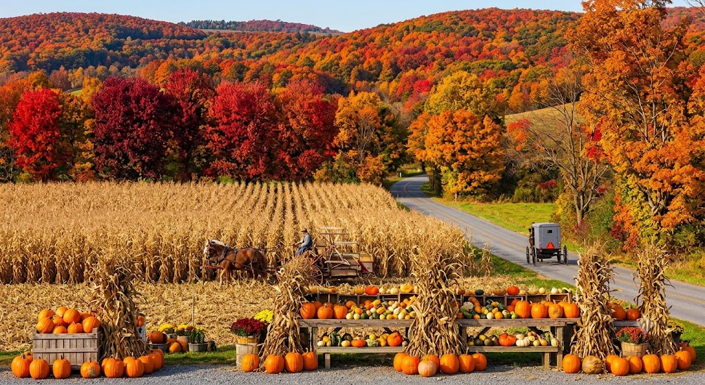 Autumn: The Harvest and Golden Fields