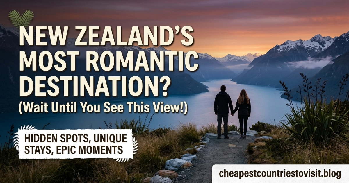Best Places to Visit in New Zealand for Couples (Romantic Guide)