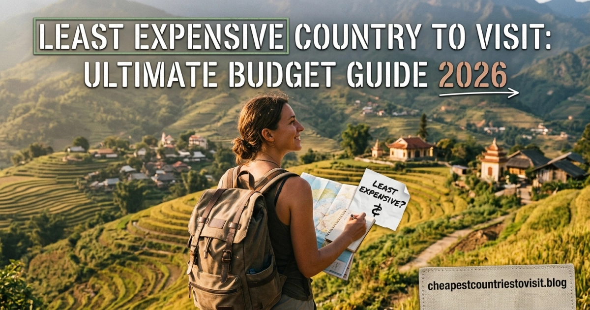 Least Expensive Country to Visit